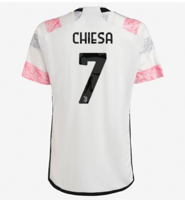 Juventus Federico Chiesa #7 Replica Away Stadium Shirt 2023-24 Short Sleeve